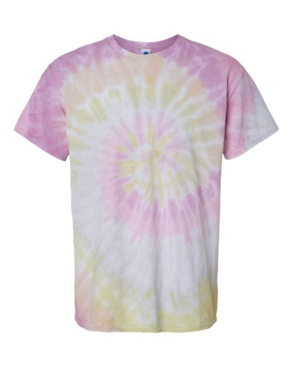 Colortone Multi-Color Tie-Dyed T-Shirt 1000 Desert Rose
