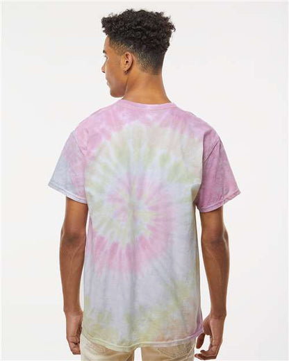 Colortone Multi-Color Tie-Dyed T-Shirt 1000 Desert Rose