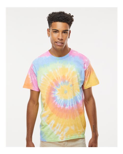 Colortone Unisex Multi-Color Tie-Dyed T-Shirt 10928