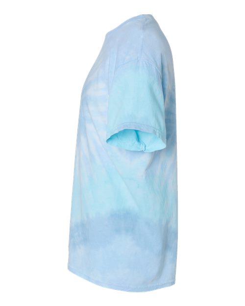 Colortone Multi-Color Tie-Dyed T-Shirt 1000 Lagoon