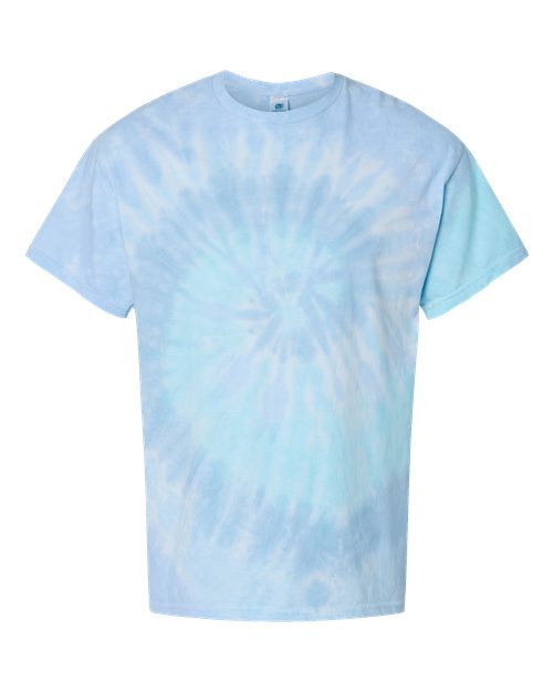 Colortone Multi-Color Tie-Dyed T-Shirt 1000 Lagoon