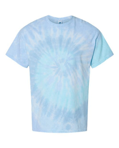 Colortone Multi-Color Tie-Dyed T-Shirt 1000 Lagoon