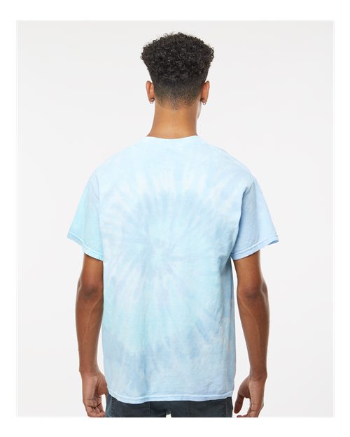 Colortone Multi-Color Tie-Dyed T-Shirt 1000 Lagoon