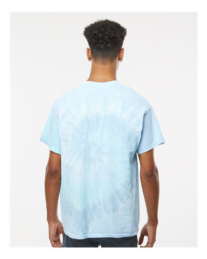 Colortone Multi-Color Tie-Dyed T-Shirt 1000 Lagoon