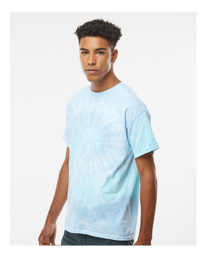 Colortone Multi-Color Tie-Dyed T-Shirt 1000 Lagoon
