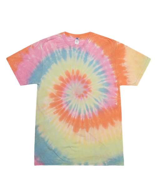 Colortone Festival Tie-Dyed Burnout T-Shirt 1090