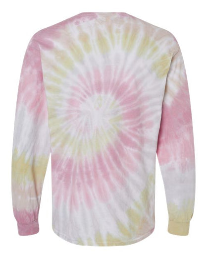 Colortone Tie-Dyed Long Sleeve T-Shirt 2000 Desert Rose