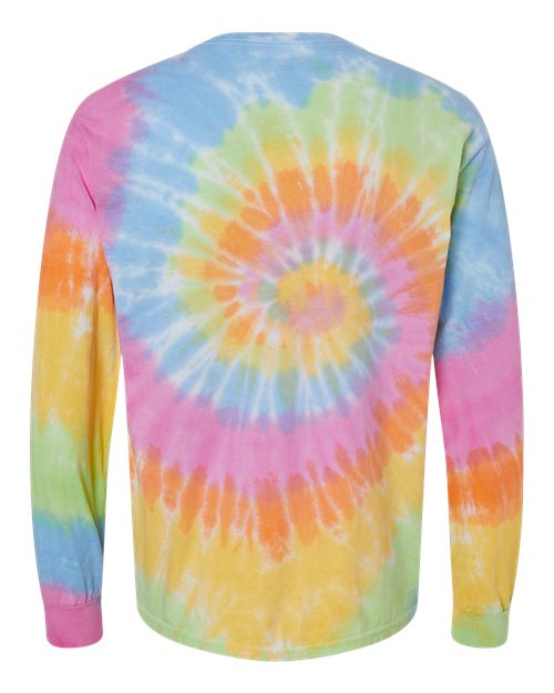 Colortone Tie-Dyed Long Sleeve T-Shirt 2000 Eternity
