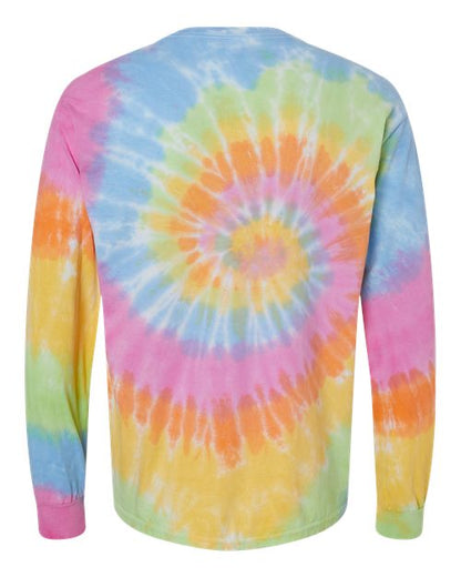 Colortone Tie-Dyed Long Sleeve T-Shirt 2000 Eternity
