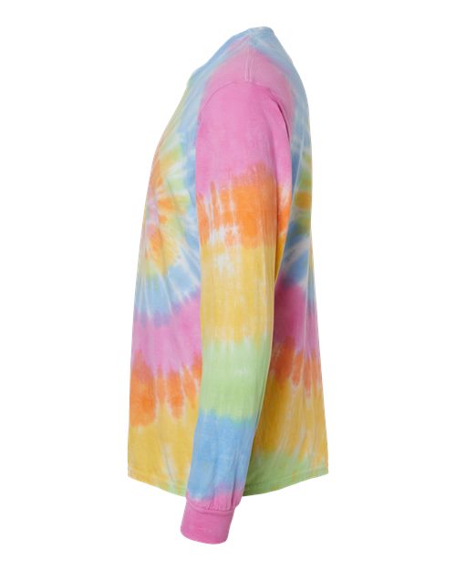 Colortone Tie-Dyed Long Sleeve T-Shirt 2000 Eternity