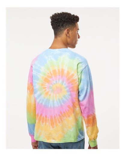 Colortone Tie-Dyed Long Sleeve T-Shirt 2000 Eternity