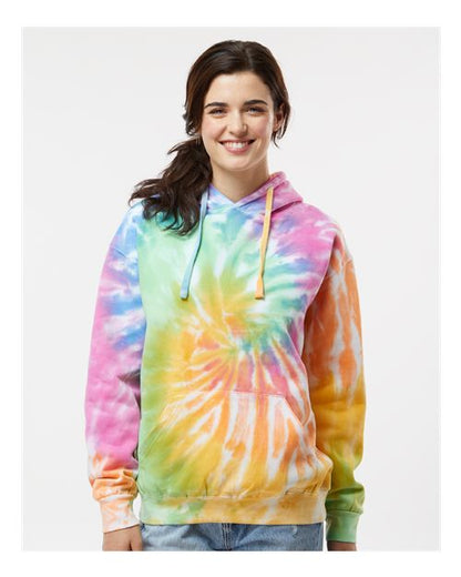 Custom Embroidered  Colortone Tie-Dyed Hooded Sweatshirt 8777 Eternity