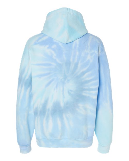 Colortone Tie-Dyed Hooded Sweatshirt 8777 Lagoon