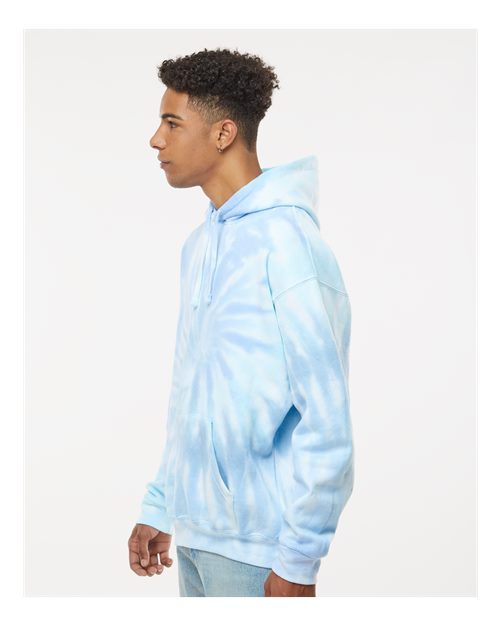 Colortone Tie-Dyed Hooded Sweatshirt 8777 Lagoon