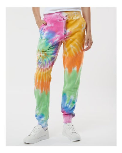 Custom Embroidered  Colortone Tie-Dyed Joggers 8999  