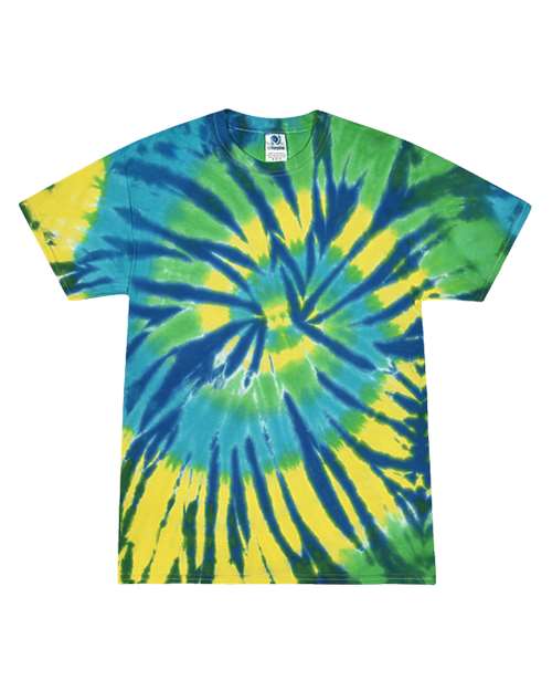 Colortone Multi-Color Tie-Dyed T-Shirt 1000 Karma