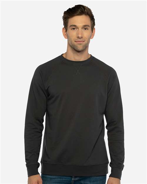 Next Level Unisex Laguna Raglan Crewneck Sweatshirt 4168