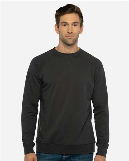 Next Level Unisex Laguna Raglan Crewneck Sweatshirt 4168