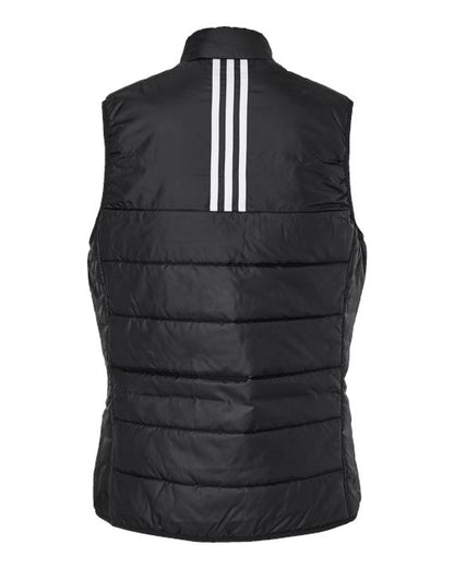 Adidas Women's Puffer Vest A573 Custom Embroidered Business Logo