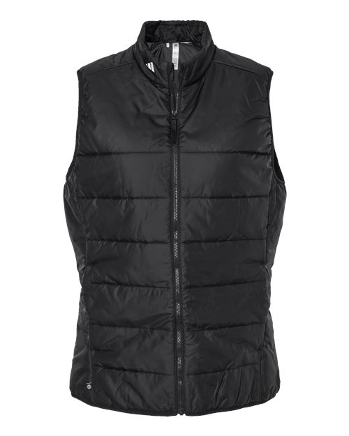 Adidas Women's Puffer Vest A573 Custom Embroidered Business Logo