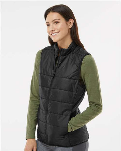 Adidas Women's Puffer Vest A573 Custom Embroidered Business Logo