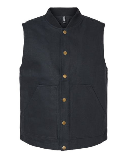 Independent Trading Co. Insulated Canvas Workwear Vest EXP560V Custom Embroidered Business Logo