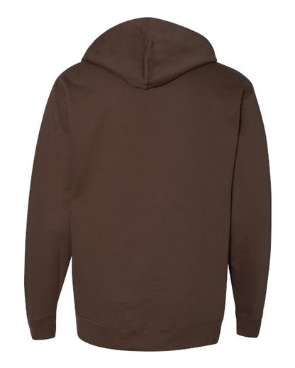 Independent Trading Co. Midweight Hooded Sweatshirt SS4500 Bone Custom Embroidered Business Logo