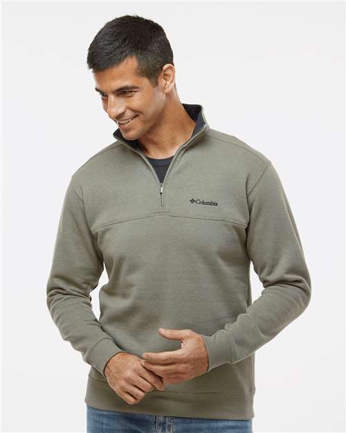 Columbia Hart Mountain™ Half-Zip Sweatshirt 141162 Custom Embroidered Business Logo