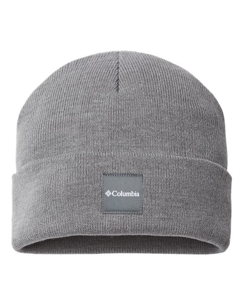 Columbia City Trek™ Heavyweight Cuffed Beanie 191125 Custom Embroidered Business Logo