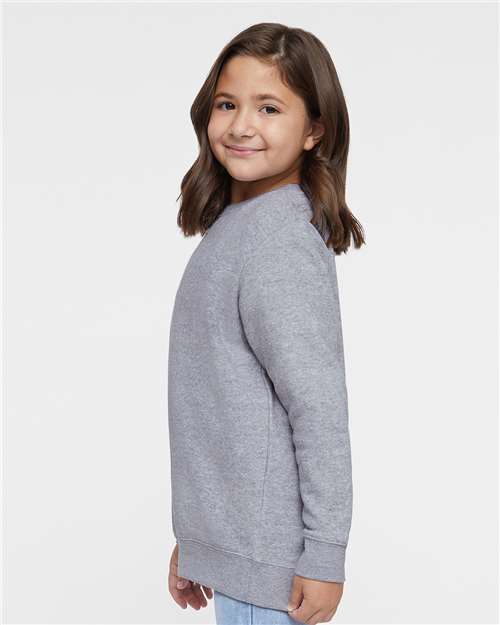 LAT Youth Elevated Fleece Crewneck Sweatshirt 2225