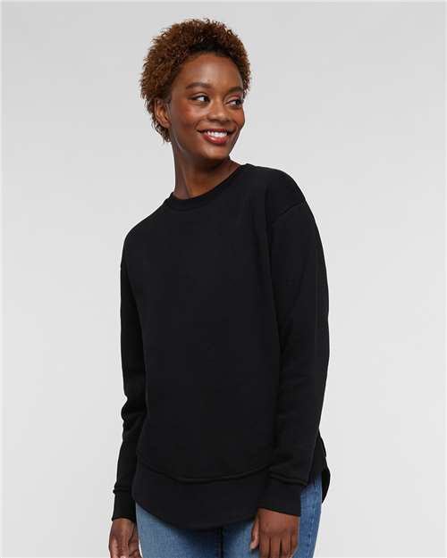 Custom Embroidered  LAT Women's Weekend Fleece Crewneck Sweatshirt 3525  