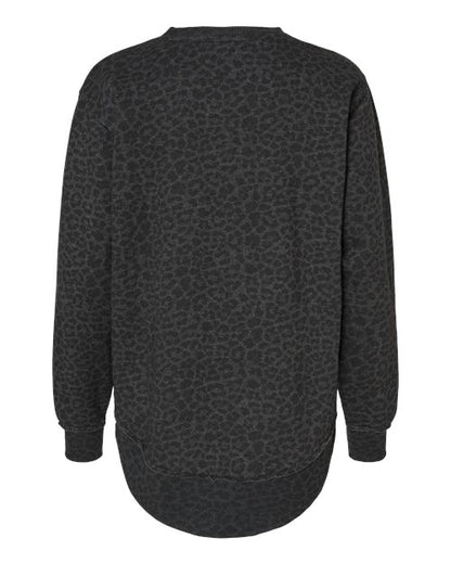 LAT Women's Weekend Fleece Crewneck Sweatshirt 3525