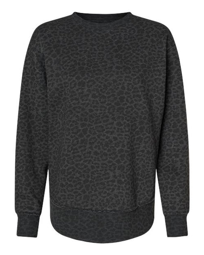 LAT Women's Weekend Fleece Crewneck Sweatshirt 3525