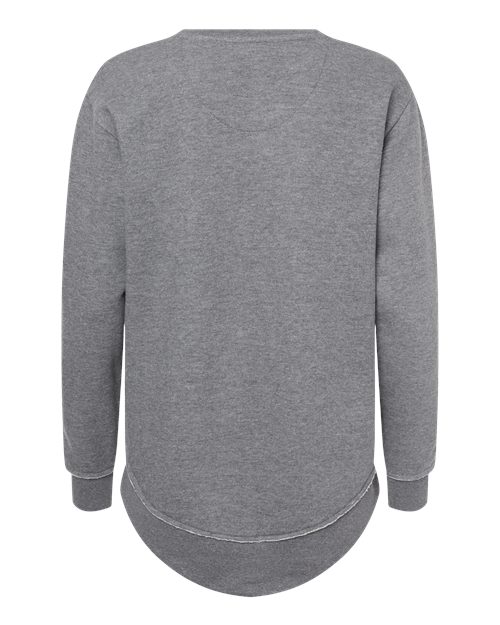LAT Women's Weekend Fleece Crewneck Sweatshirt 3525