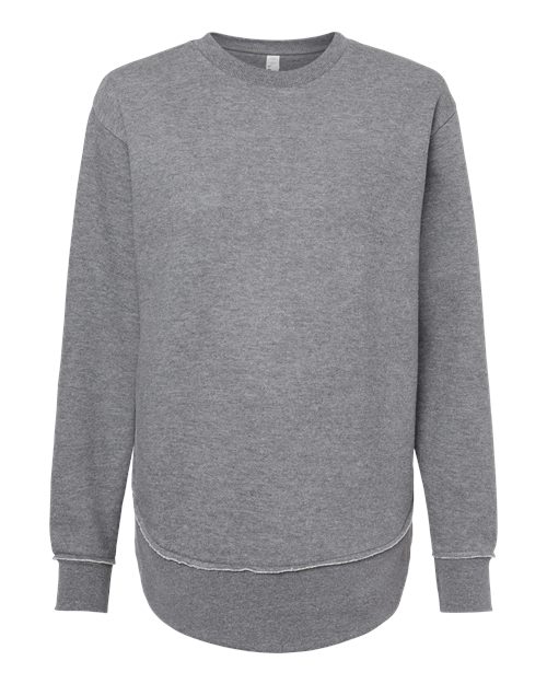 LAT Women's Weekend Fleece Crewneck Sweatshirt 3525