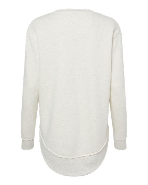 LAT Women's Weekend Fleece Crewneck Sweatshirt 3525