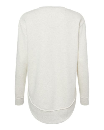 LAT Women's Weekend Fleece Crewneck Sweatshirt 3525