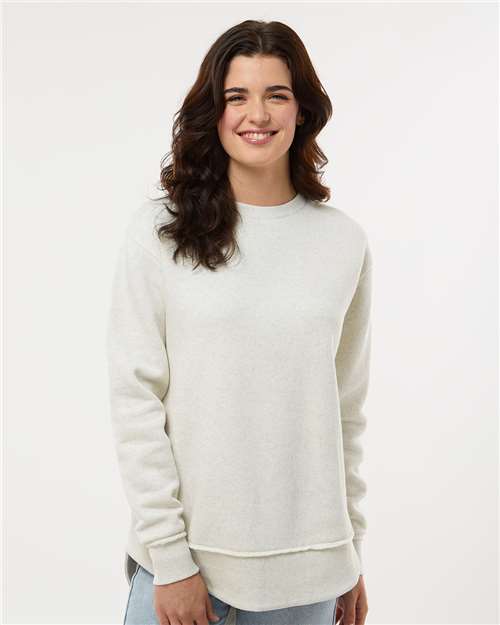 Custom Embroidered  LAT Women's Weekend Fleece Crewneck Sweatshirt 3525  