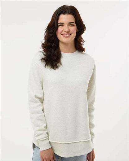 Custom Embroidered  LAT Women's Weekend Fleece Crewneck Sweatshirt 3525  