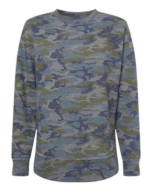 Live & Tell by LAT Women's Weekend Crewneck Sweatshirt 3525