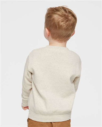 Rabbit Skins Toddler Fleece Crewneck Sweatshirt 3317