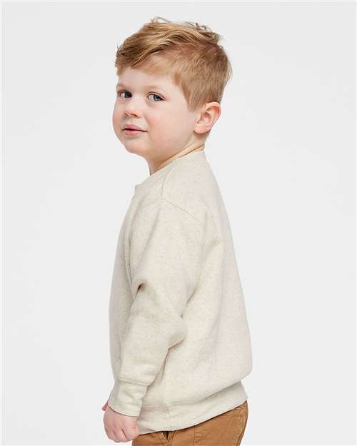 Rabbit Skins Toddler Fleece Crewneck Sweatshirt 3317