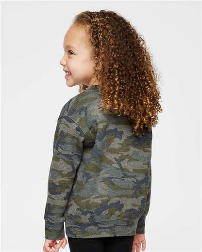 Rabbit Skins Toddler Fleece Crewneck Sweatshirt 3317