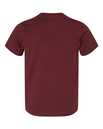 Rabbit Skins Toddler Fine Jersey Tee 3321 Maroon
