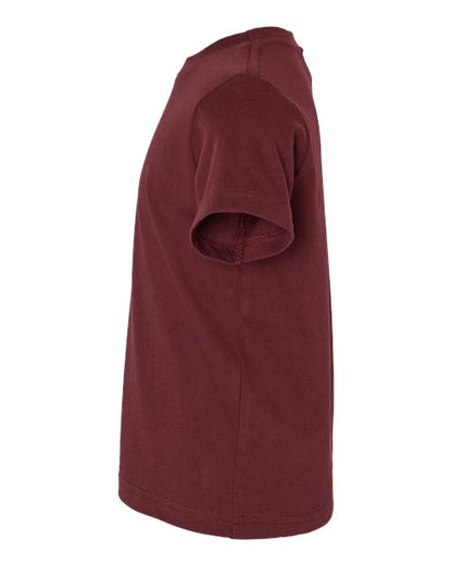 Rabbit Skins Toddler Fine Jersey Tee 3321 Maroon