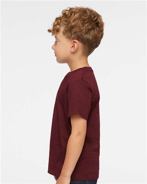 Rabbit Skins Toddler Fine Jersey Tee 3321 Maroon