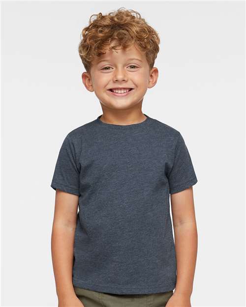 Rabbit Skins Toddler Fine Jersey Tee 3321 Vintage Denim