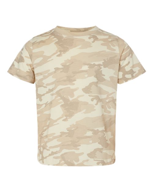 Rabbit Skins Toddler Fine Jersey Tee 3321 Natural Camo
