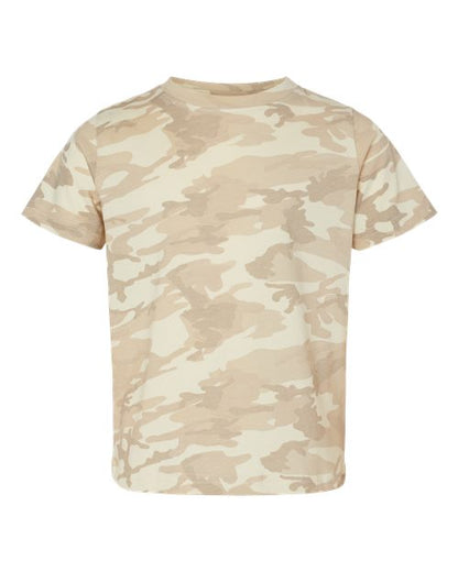 Rabbit Skins Toddler Fine Jersey Tee 3321 Natural Camo