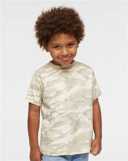 Rabbit Skins Toddler Fine Jersey Tee 3321 Natural Camo